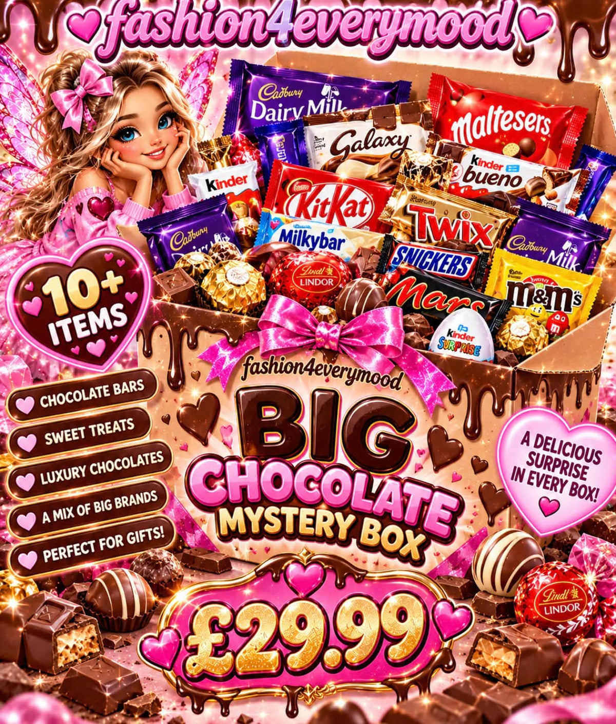 🍫🍬 THE BIG CHOCOLATE MYSTERY BOX! 🍬🍫