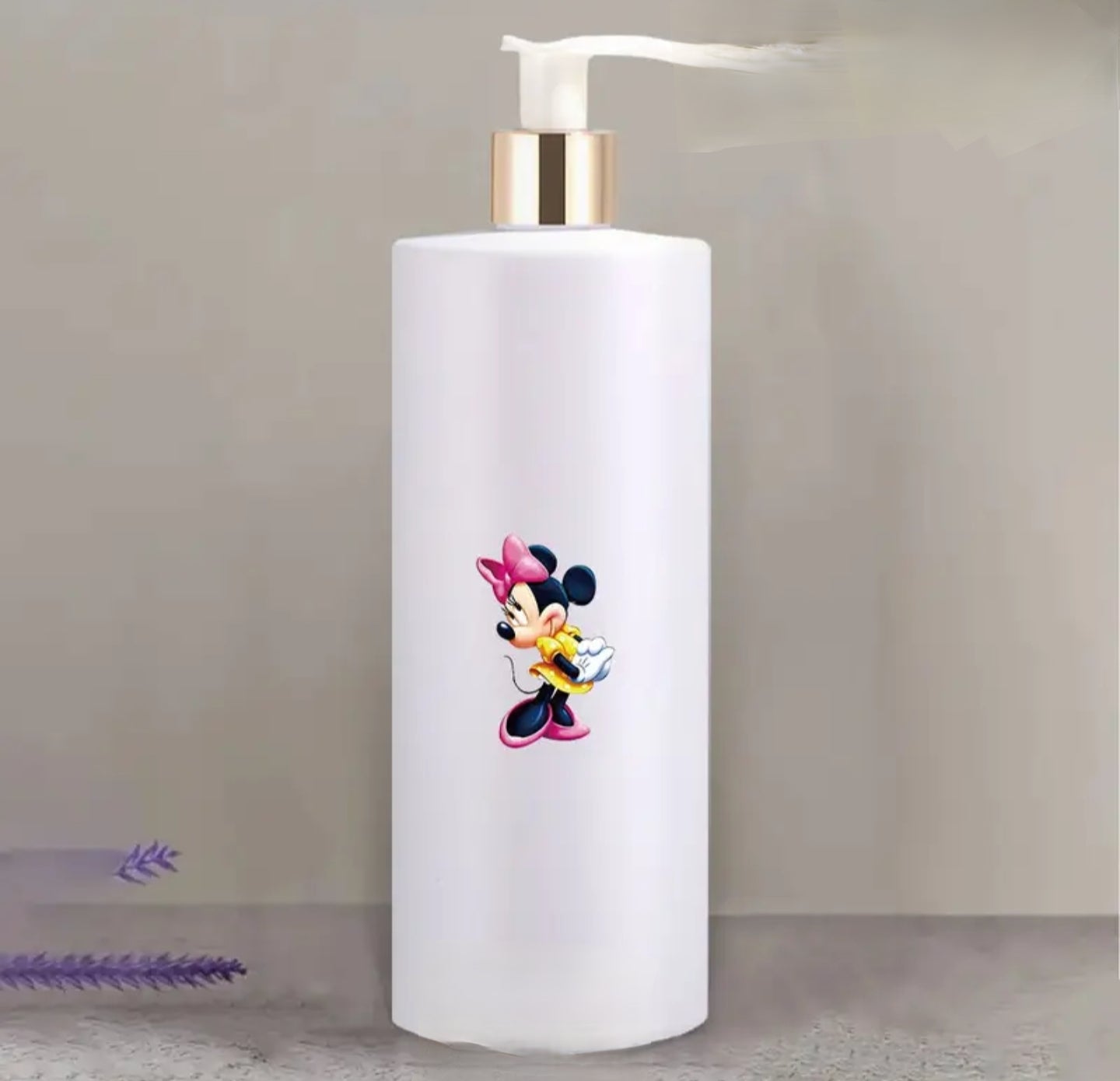 1 pc Disney Official Refillable Shower Gel & Lotion Container