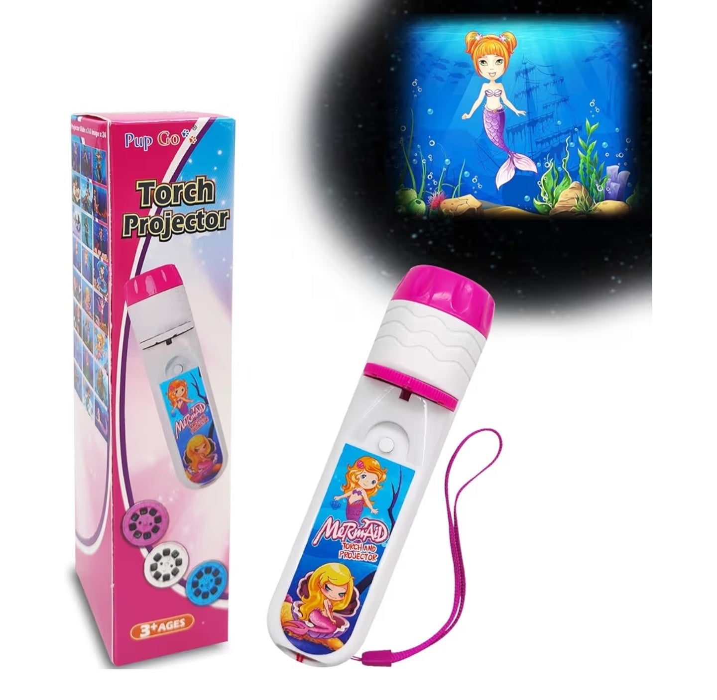 Pup Go  Torch and Projector