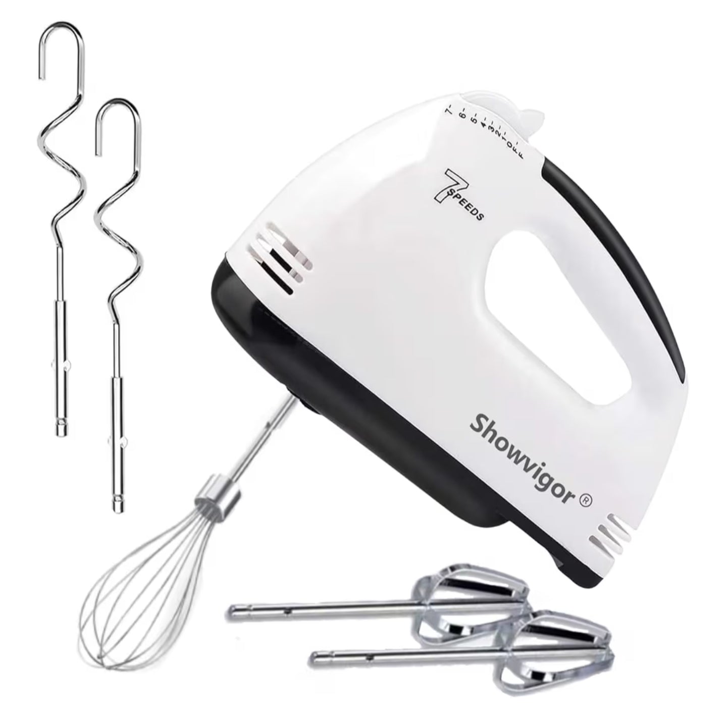 Hand Mixer Electric 7 - Speed Mixers for Baking,