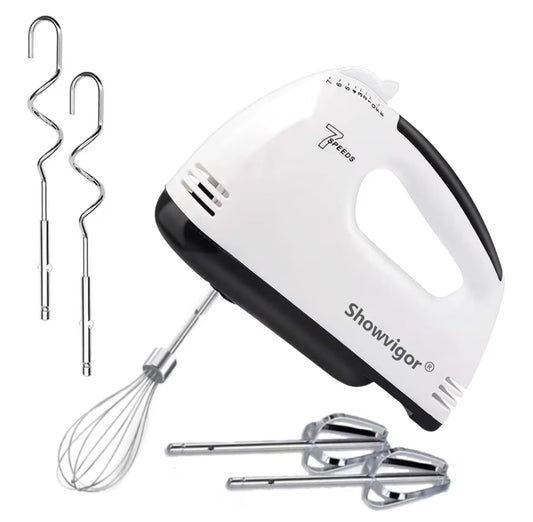 Hand Mixer Electric 7 - Speed Mixers for Baking,
