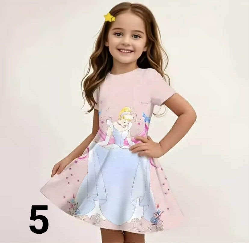Disney Summer Hot Selling Short Sleeved dresses
