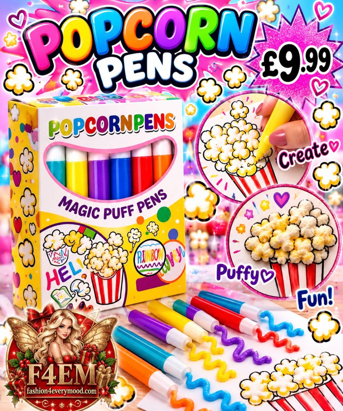 🍿MAGIC POPCORN PENS 🍿

✨