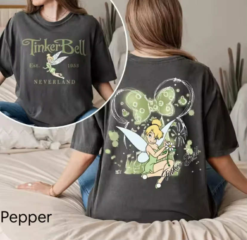 Retro Tinker Bell Comfort Colors Shirt