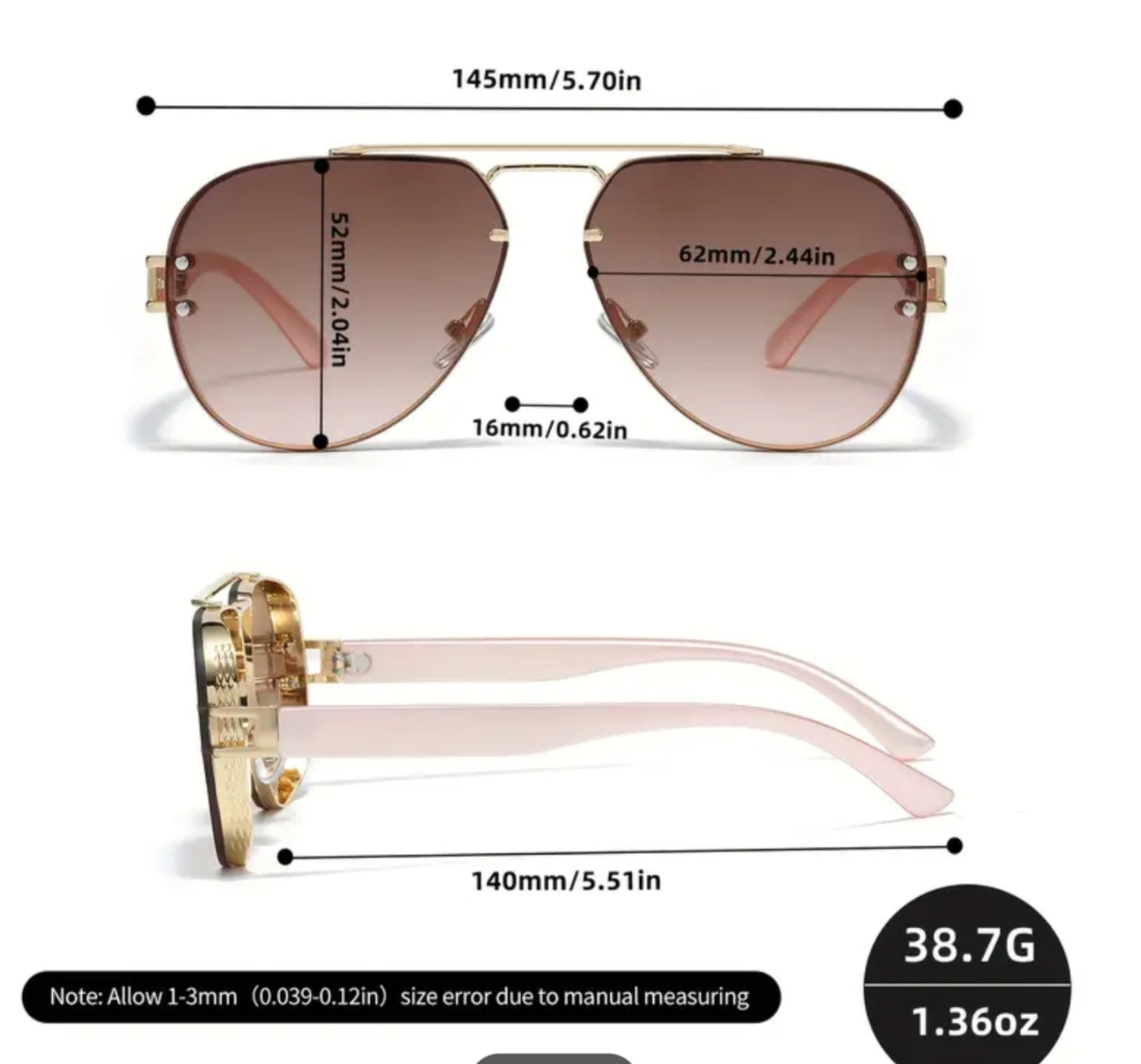 Renekton Women's Metal Fashion Trendy Fashion Glasses for Outdoor Parties,