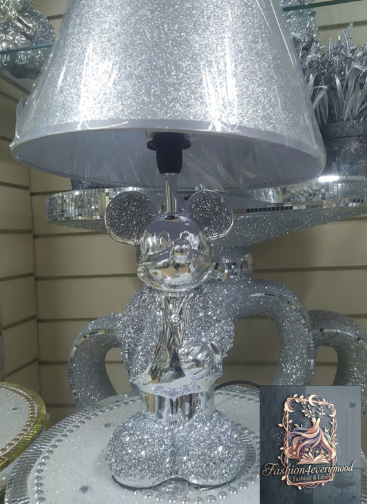 Mickey Mouse Crystal Table Lamp Shade