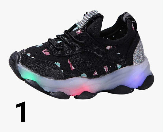 LED Light Shoes for Baby Kids Children Light Up