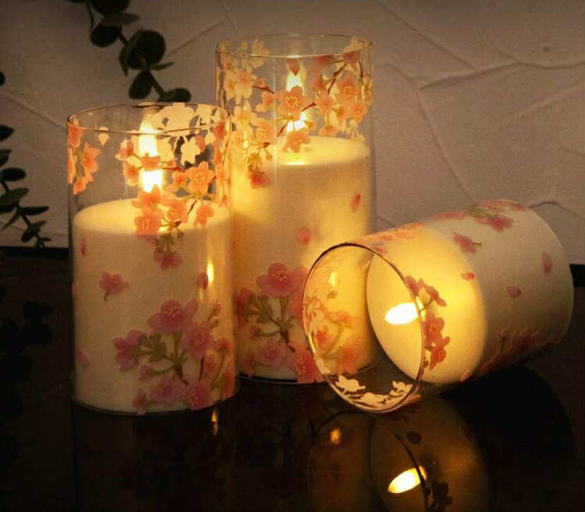 Candles x3