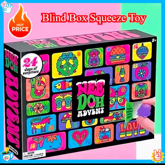 Hot Surprise Blind Box Needoh Advent Calendar  

These are pre order