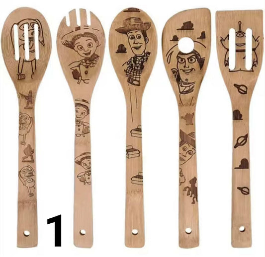 5pcs Disney Anime Mickey Mouse Spatula