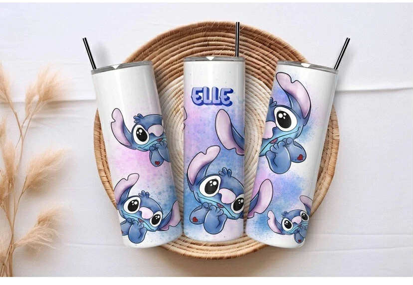 Personalised Stitch Thermal Tumbler Personalised Reusable 20oz/560ml
