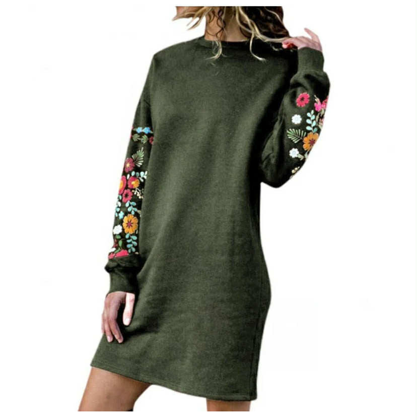 Plus Size Women Baggy Jumper Tops Ladies Tunic Long Sleeve Shirt Dress Pullover