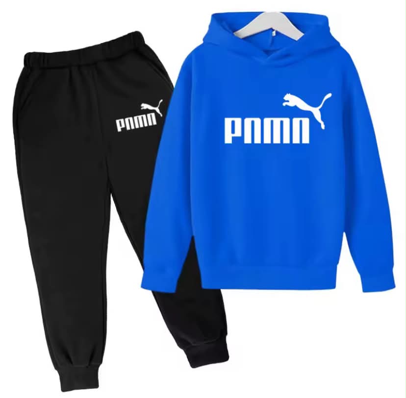 Children Hoodie Letters Sports Pullover