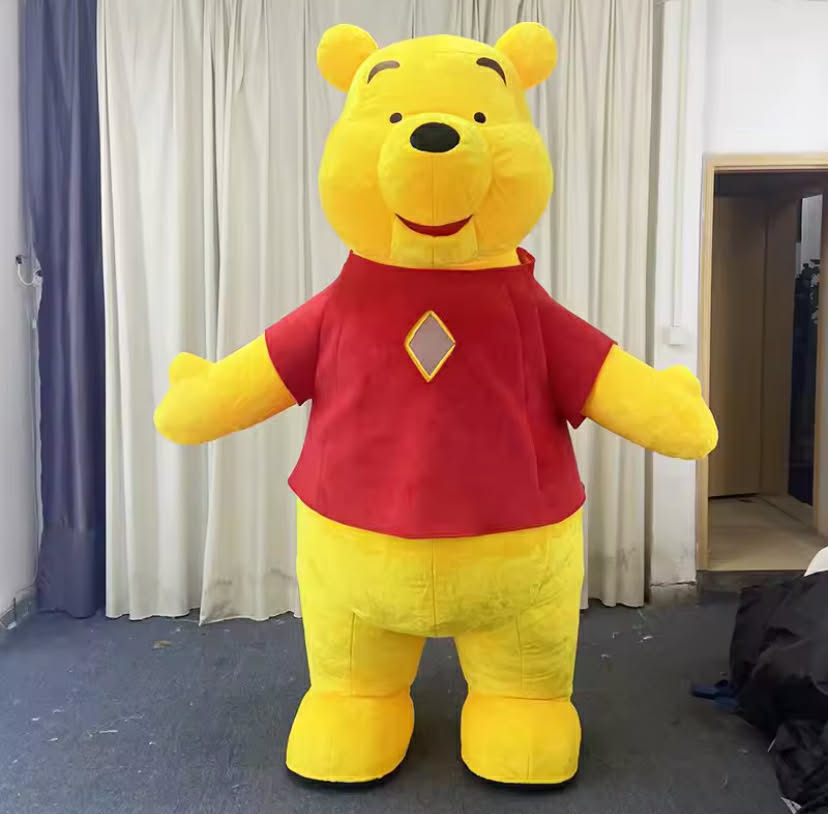 Giant Blue Stitch Winnie the pooh Inflatable Mascot Costume Disney