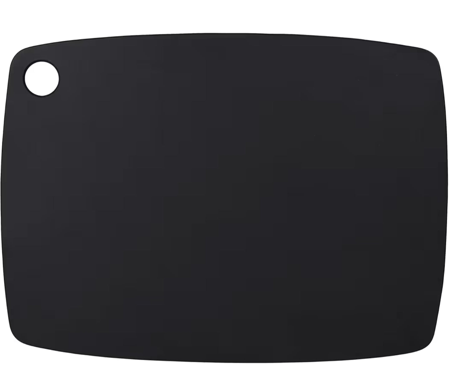 Wood Fibre Chopping Board, Dishwasher Safe Cutting Board High Density Non-Toxic, BPA Free, Knife-Friendly, Eco-Friendly, Reversible for Meat, Bread and Fruit, 30 x 23 x 0.6 cm, Black
