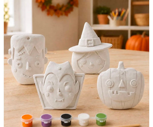 Halloween Paint Your Own Characters 4 Pack