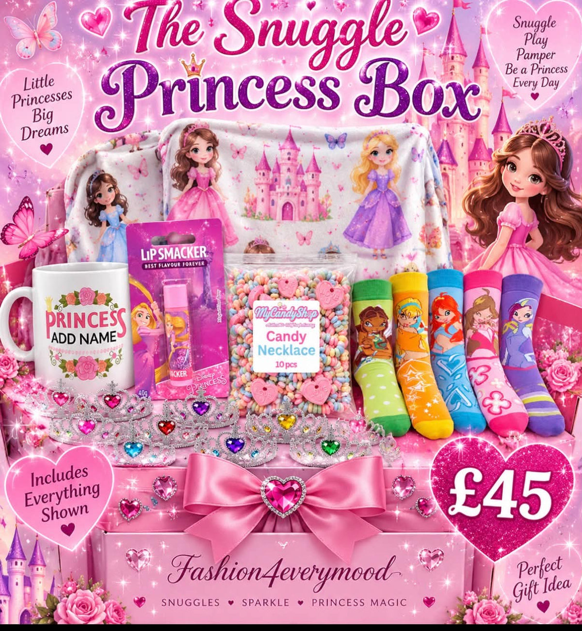 Snuggle box princess