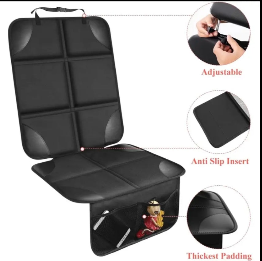 2 pcs Car Seat Cushions, Safety Seat Protection Cushion Cover with Sponge Padding, Machine Washable