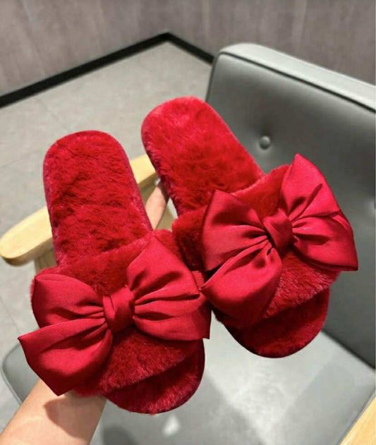 Red slippers