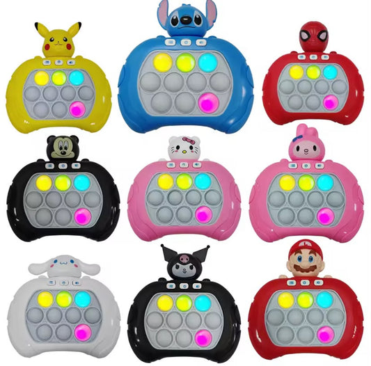 Stitch Smile Quick Push Game Pop Up Fidget