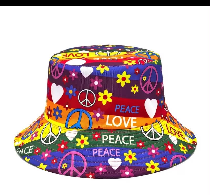 Unisex Vibrant Mushroom Print Basin Hat, Hip Hop Style, Two-Sided Wearable Fisher Hat