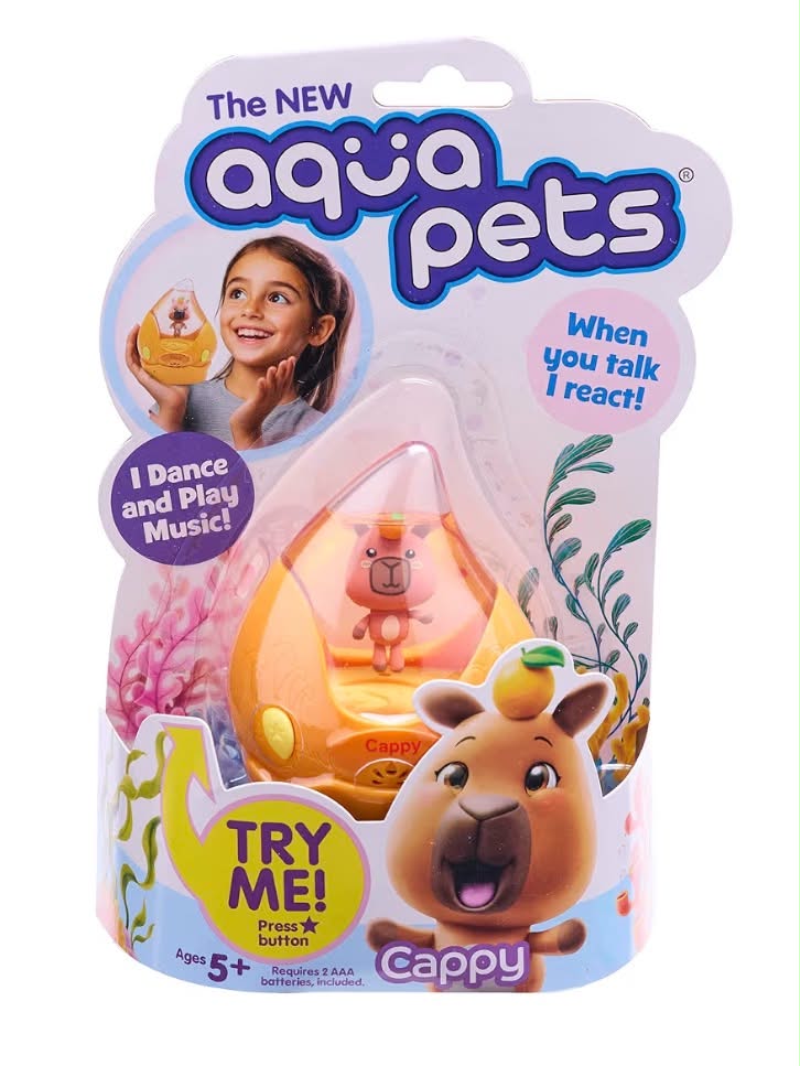 Capy - interactive dancing pets with musical sounds and moves.