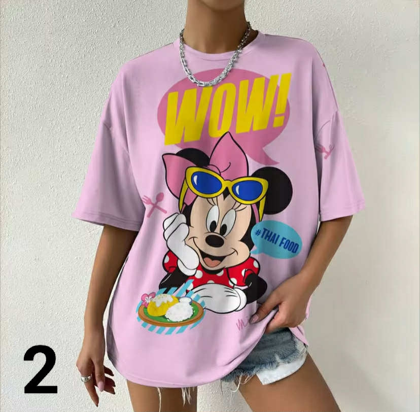 Disney Minnie and Mickey Love Theme T-shirt