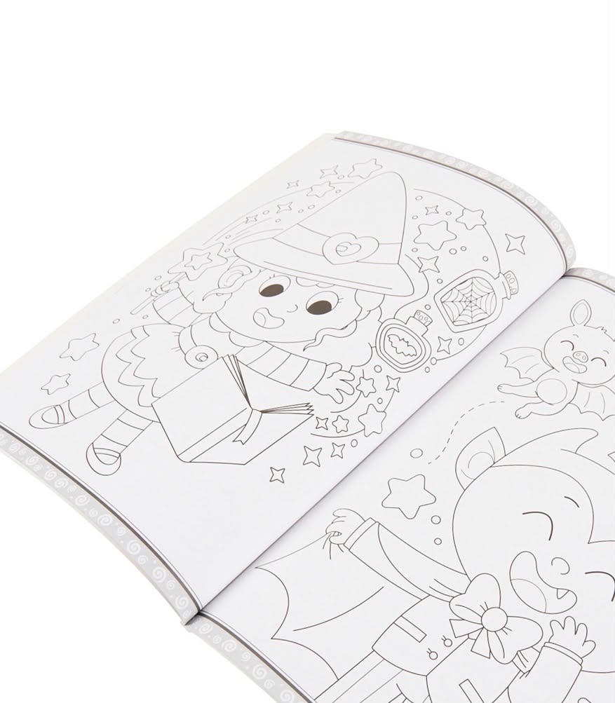 Mega Colouring Halloween Book