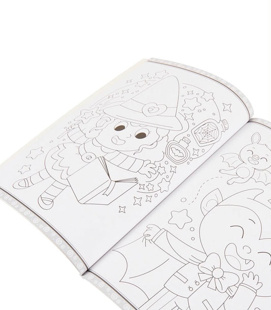 Mega Colouring Halloween Book