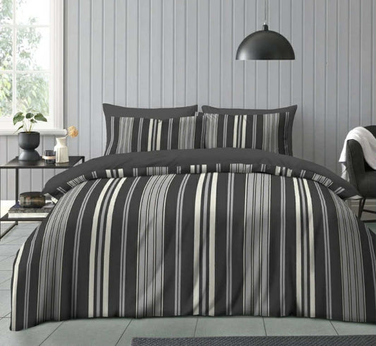 Striped bedding set