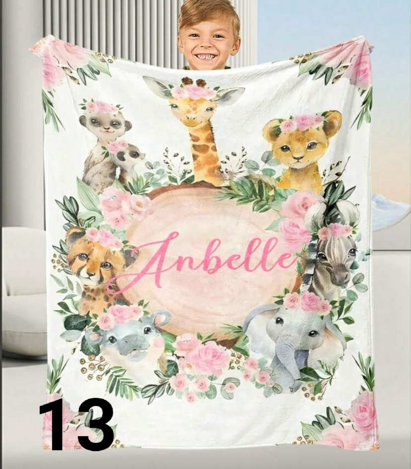 Blankets different ones