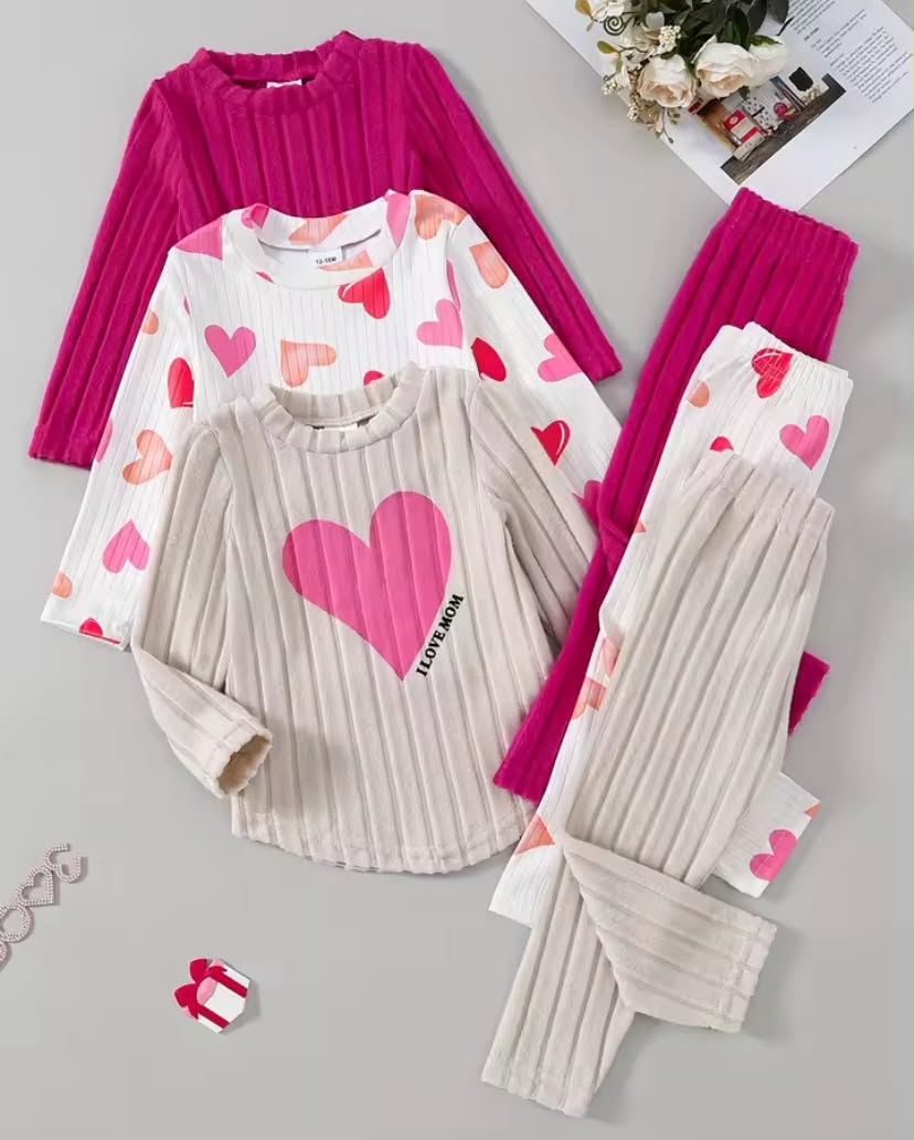 Baby Girl Autumn Winter 3PCS Set