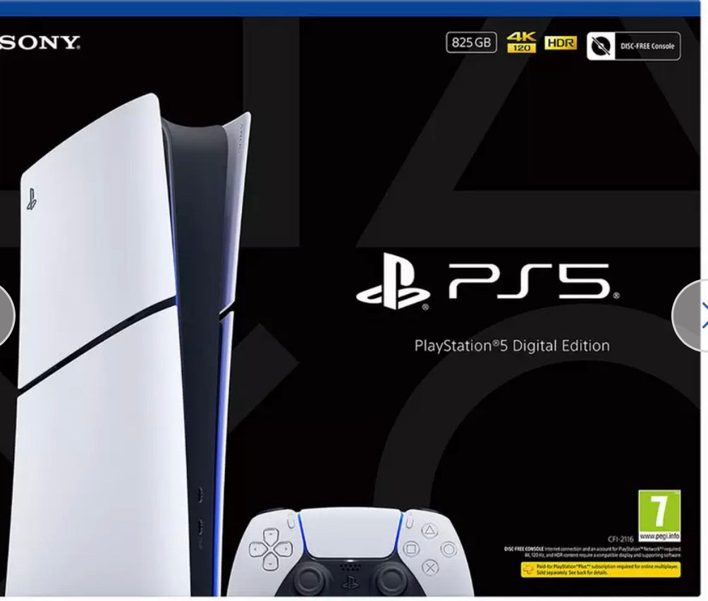 PlayStation 5 Digital Edition - Slim Console