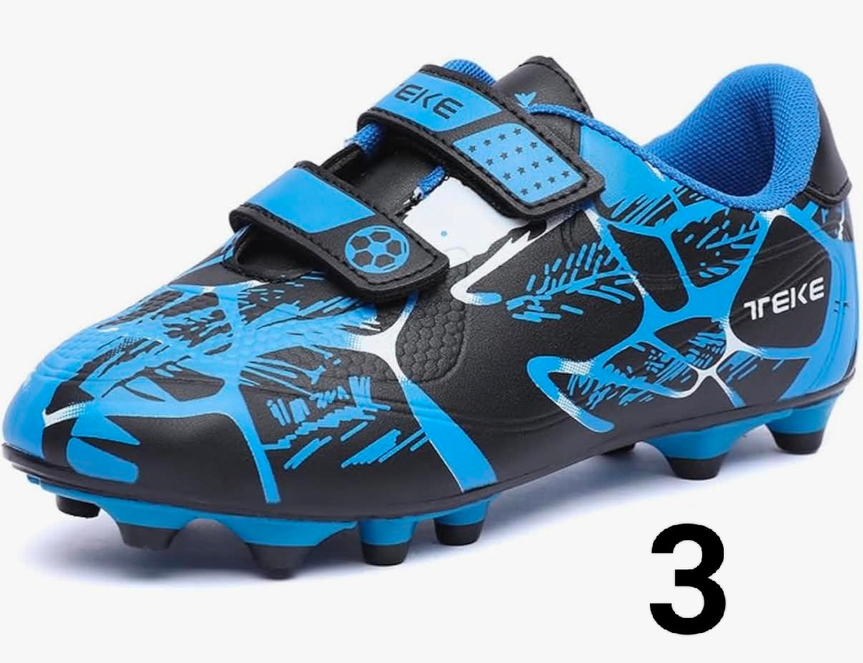 Boys Football Boots Shoes Kids Girls FG/AG Soccer Athletics Training Sport Running Shoes Profession Competition Teenager Indoor Outdoor Cleats Sneakers for Unisex