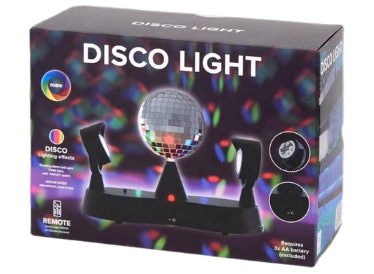 Large Disco Ball & Lights with Remote Control