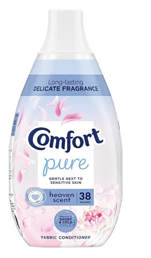 Comfort Molly-Mae x Pure Heaven Scent Fabric Conditioner Softener with CrystalFresh Technology for Sensitive Skin 38 washes (570 ml)