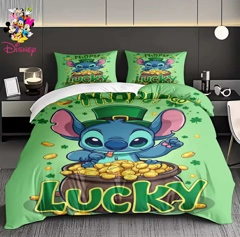 Alien leprechaun bedding