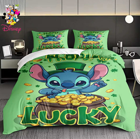 Alien leprechaun bedding
