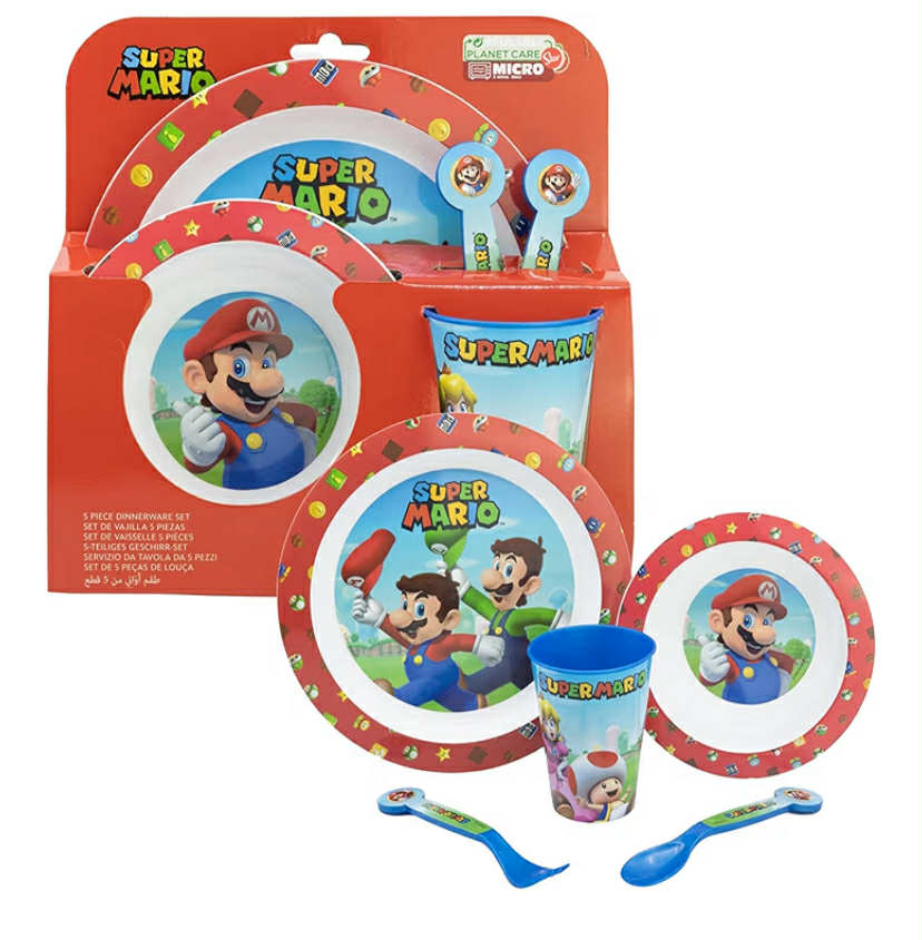5PCs Disney Stitch Baby's First Feeding Set