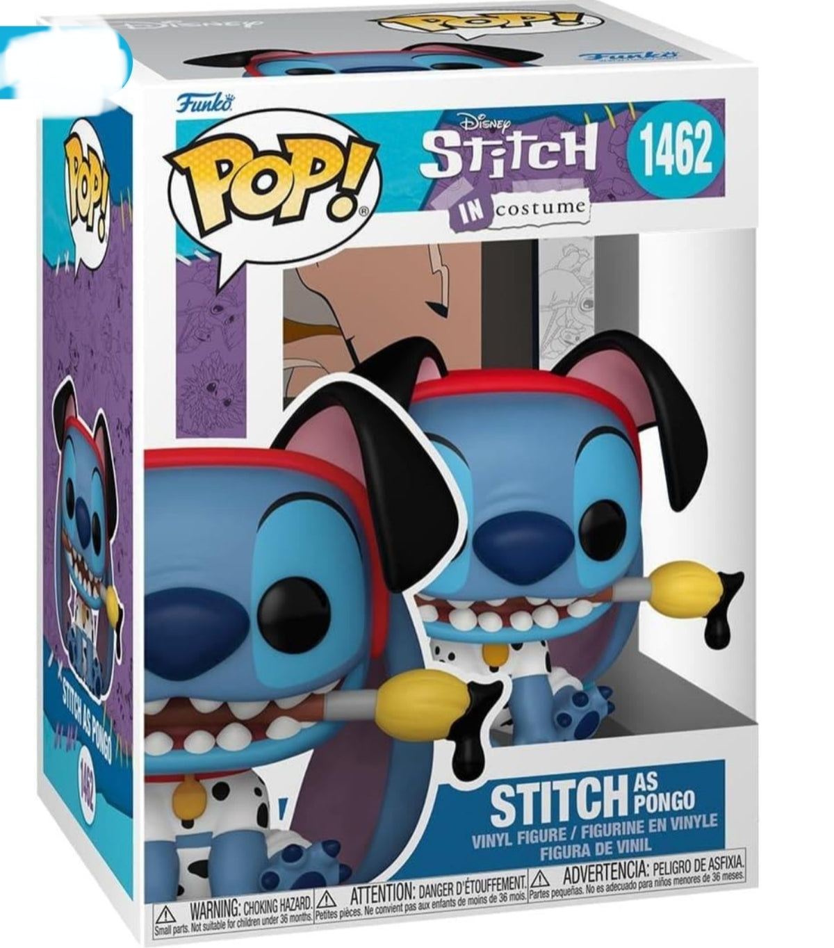 Alien in Costume - Stitch as Pongo Figure