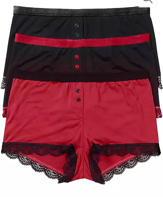Pack of 3 Girlie Boxers
