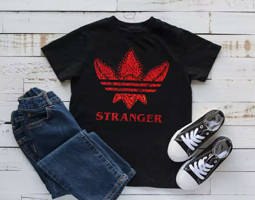 Eddie Munson Stranger Vintage Print T-shirt