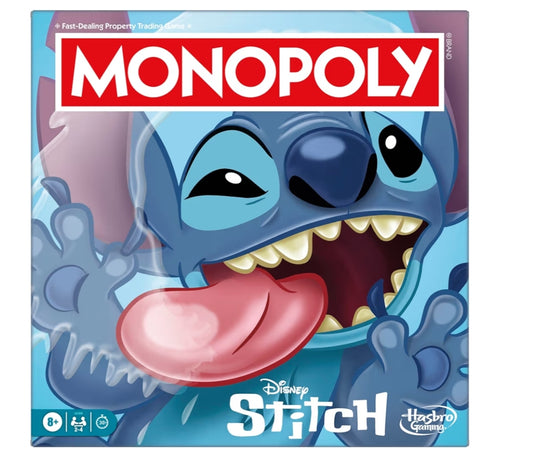 Monopoly Disney Stitch Edition Board Game - English Version