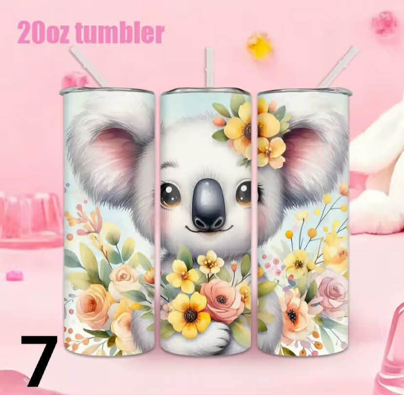 1 pc Stainless Steel Water Bottle/Cup with Straw