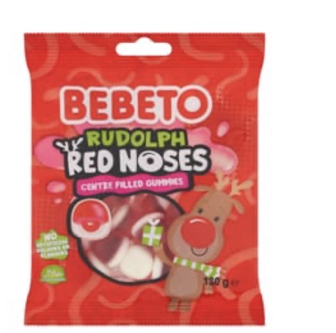 Bebeto Festive Friends Fruit Flavour Foamies 130g
Bebeto