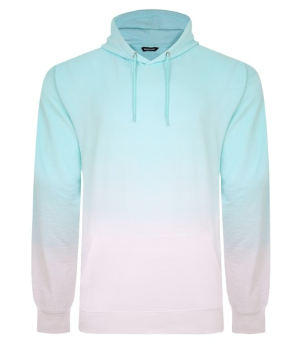 Ombre Pullover Hoody Turquoise