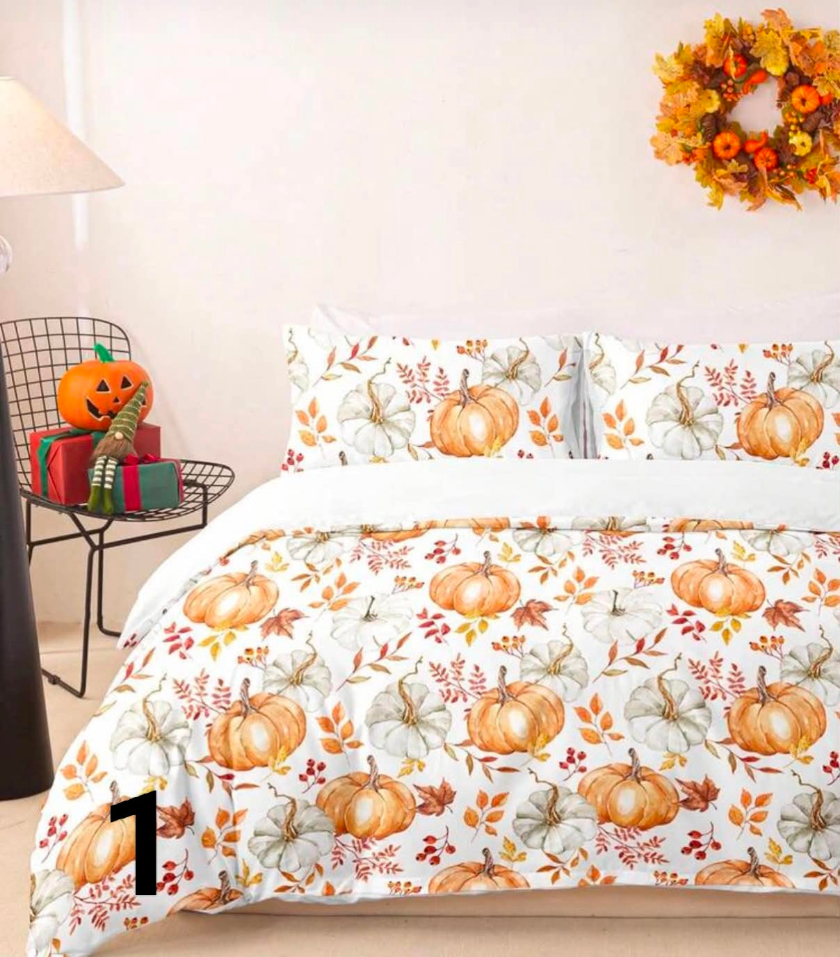 Halloween set Cute Ghost Pumpkin