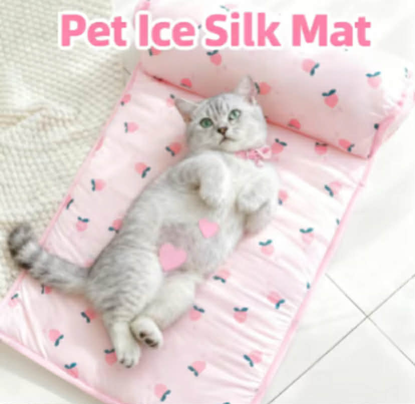 Summer Dog Cooling Mat Pet Ice Pads Cat Breathable Blanket