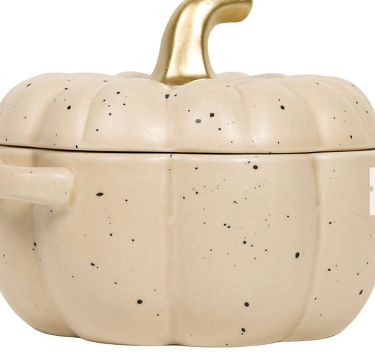 Small Pumpkin Serving Bowl