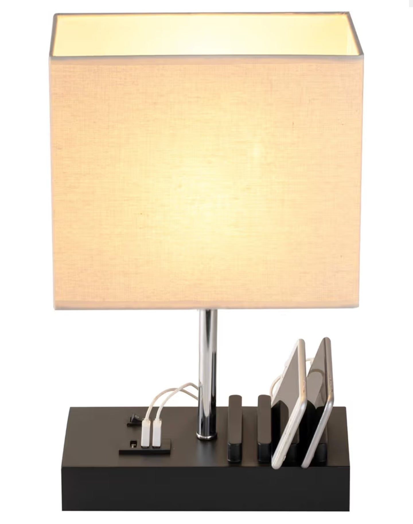 USB Bedside Table Lamp